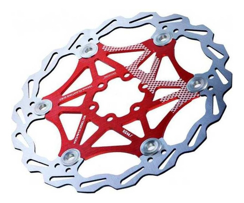 A Rotor De Bicicleta Mtb Disco De Freno Flotante Rotores 6