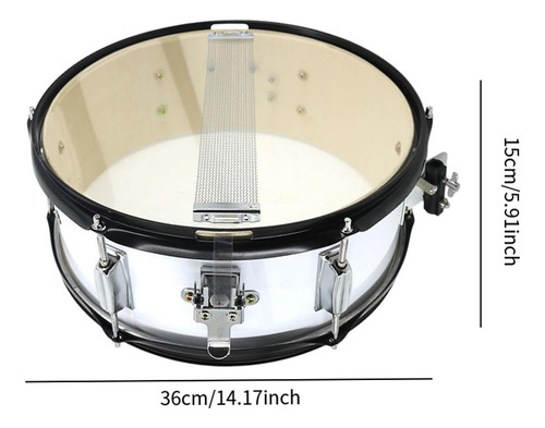 Drum De 14 \ Con Instrumento De Percusión De Baquetas Para