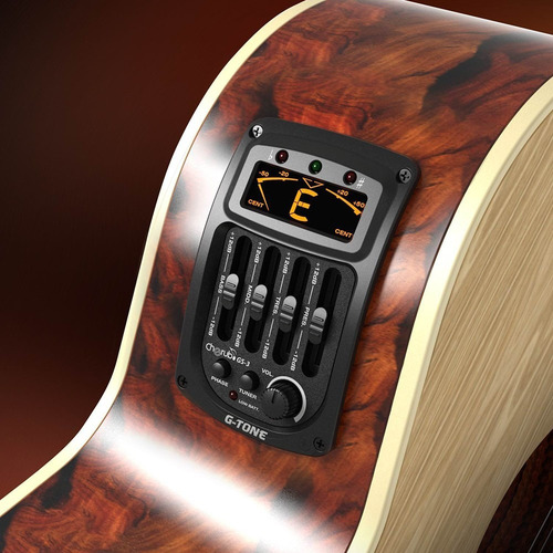 Imagen 2 de 7 de Equalizador Cherub Gs3 Para Guitarra Acustica Gs-3