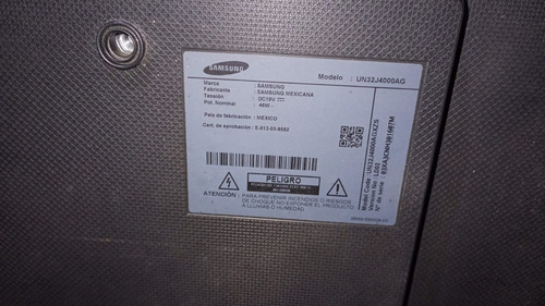Tv Samsung Un32j400ag Para Repuesto Pantalla Display Rota (Usado)