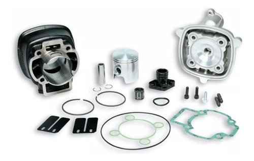 Kit Cilindro Malossi Piaggio Nrg- Runner. 50. 70cc. Agua.mca