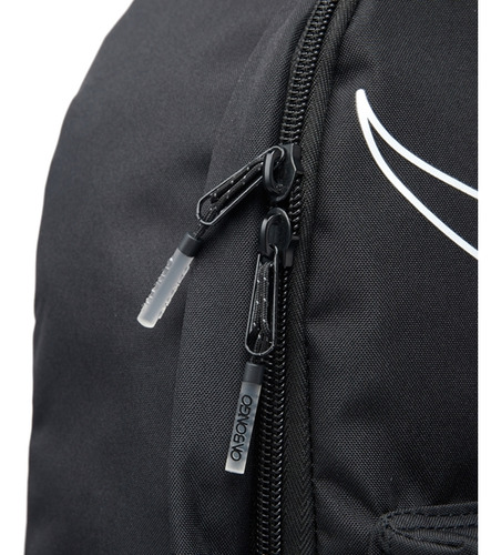 Mochila Reforçada Escolar Faculdade Cor Preto Desenho Do Tecido Lisa