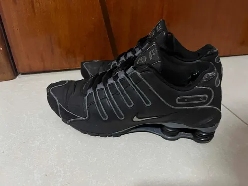 T nis Nike Shox Nz Preto Cinza 42 5 Parcelamento sem juros