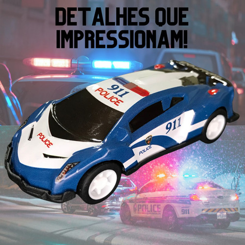 Kit De 6 Carrinhos Liga Leve Movidos A Fricção Com 3 Temas