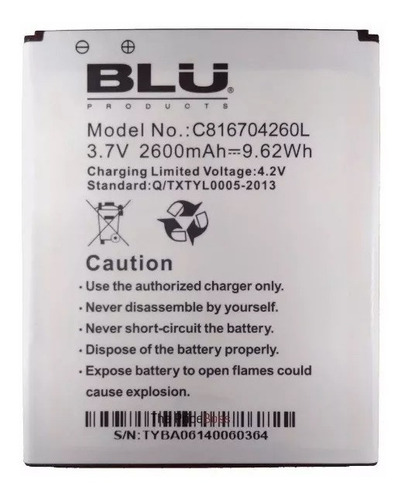 Pila Blu Dash 5.5 D470 C816704260l