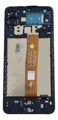 Tela Frontal Display Compativel Com A12 A125 Com Aro + Cola