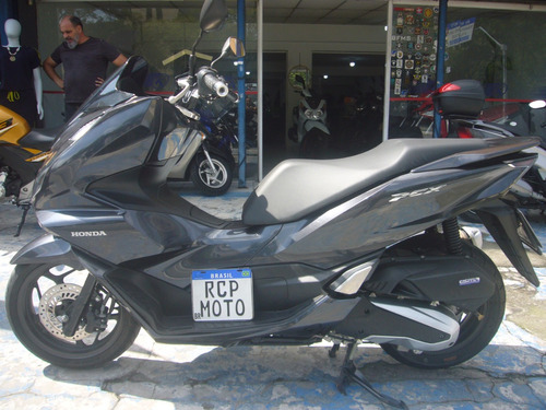 Honda Pcx 160 Cinza Ano 2023 Smartkey Troca Financia Loja