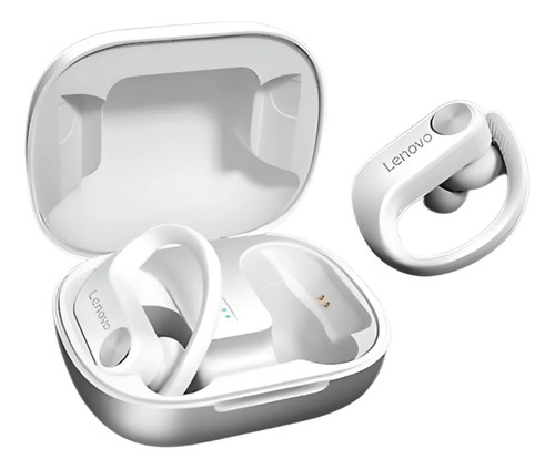 Auriculares Gamer Inalámbricos Lenovo Lp7 Deporte Run Blanco