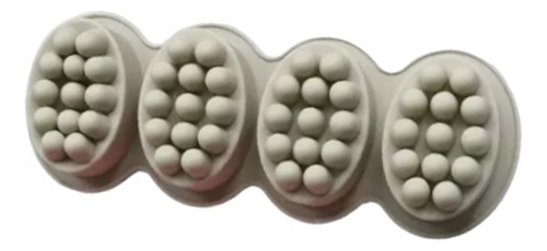Molde De Silicona Para Jabon Masaje De 4und.