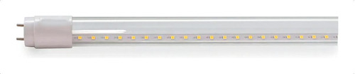10 Pack Tubo Led T8 18w 120cm Frio Calido Neutro De Cristal Color Transparente, Luz Fria, Conexión 2 Lados