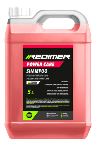 Shampoo Power Care 5l 100% Redimer