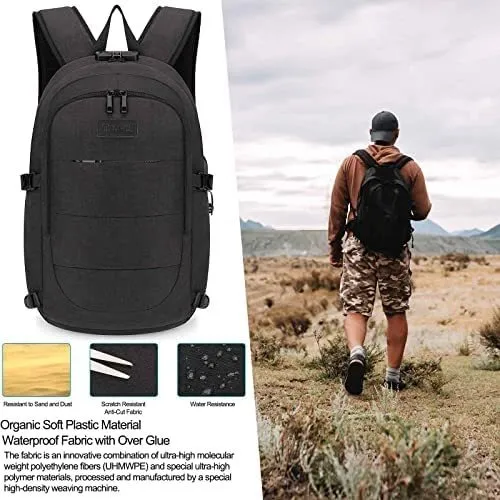 Mochila Informal Resistennte Para Portatiles 14/15.6 - Negro