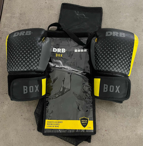 Guantes Drb 12 Oz, Cabezal Drb Talle M Y Sparring Drb (Usado)