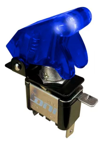 Chave Tipo Caça Dni 12v A 250v On/off Carga Máx 400w Com Led