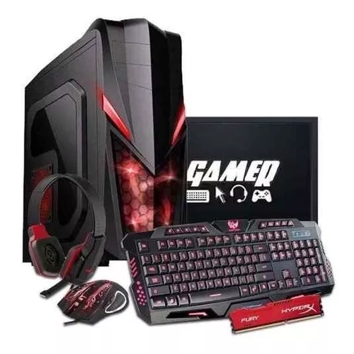 Pc Completo Gamer Imperiums + Brindes + Wifi + 1000 Jogos