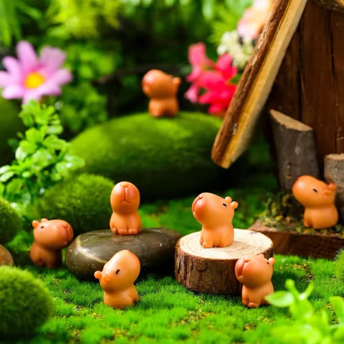 Figuras Capibara 20 Piezas Mini Figuras Capibara Capybaras