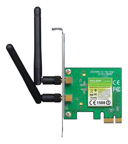 Placa De Red Pci Express Wifi Tp-link Wn881nd