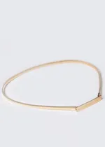 Comprar Cinto Metal Elástico Con Placa