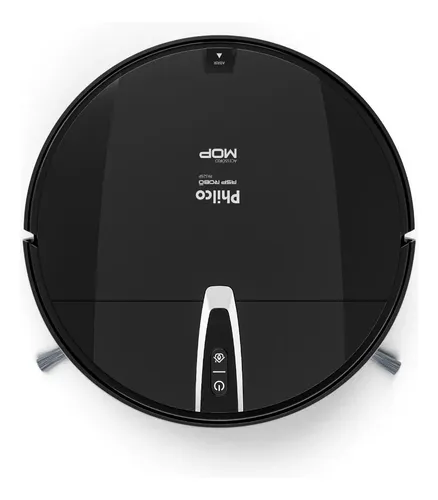Aspirador De Pó Robô Pas26p Mop Antiqueda Philco Cor Preto 127/220v