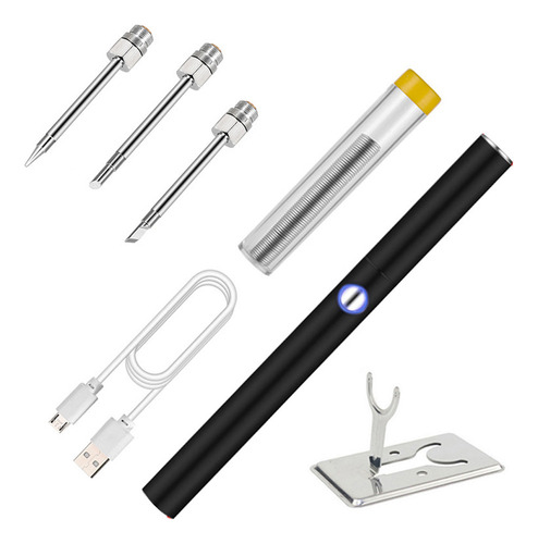 Asd Kit De Soldador Eléctrico Portátil Inalámbrico De Mano,