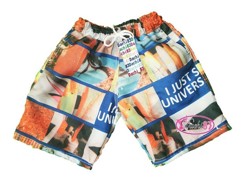 Bermudas Shores Playeros Para Niños. Talla Desde La 2 A La 8