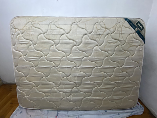 Colchón Piero Línea Resortes Coral Exclusivo Usado Beige (Usado)