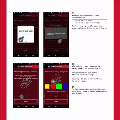 Concierto Oficial De Kpop Con Bluetooth Lightstick App Stray