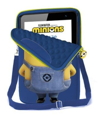 Imagem 3 de 3 de Tablet Positivo Twist Tab Minions T770KM 7" 32GB preto com 1GB de memória RAM