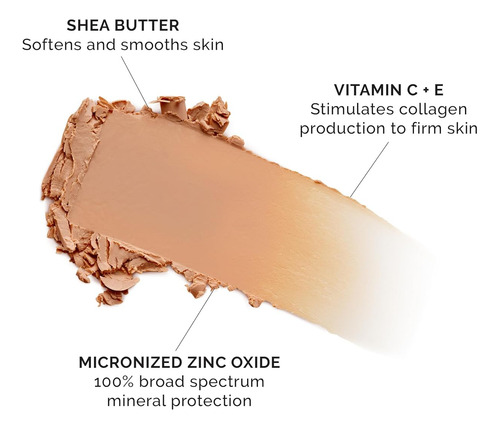 Protector Solar Mineral Tinted Stick Spf 40 Amplio Espectro