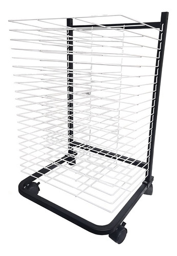 Estante Secado Arte Para Aula Almacenamiento Manualidad 20