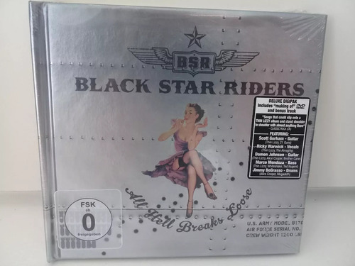 Black Star Rider - All Hell Breaks Loose (cd/dvd) Thin Lizzy