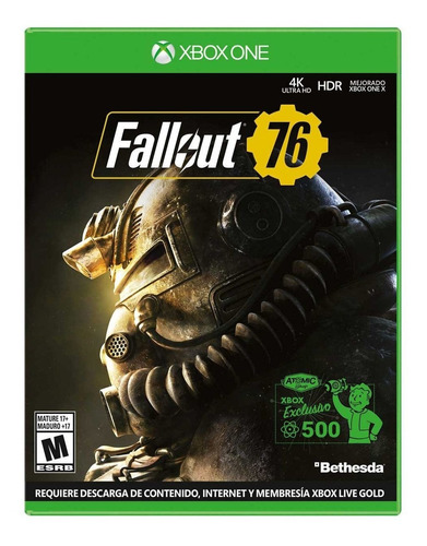 Fallout 76 Xbox One Nuevo