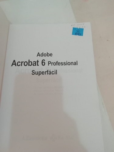 Córdoba González Córdoba Acrobat 6 Professional Súper Fácil (Usado)