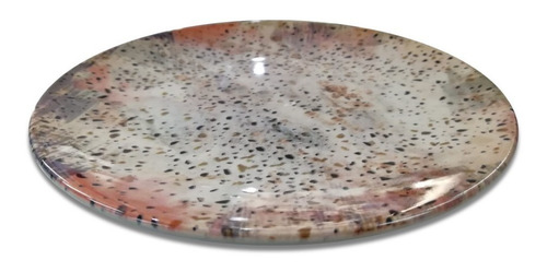 Imagen 2 de 2 de Plato Postre 19 Cm Cerámica Oxford Terrazzo