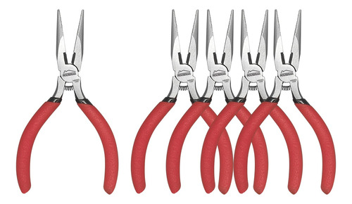 Houseran Alicates De Punta De Aguja, 5 Pulgadas, Juego De Al