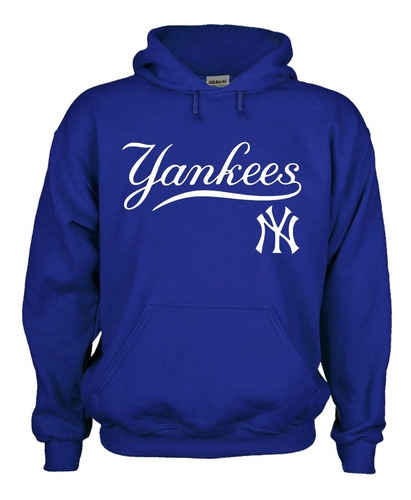 Sudadera Capucha Yankees New York Mlb Beisbol Yanquis I Msi