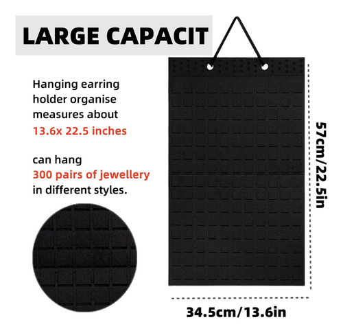 D Organizador De Soporte For Arete Hasta 300 Pares De Arete