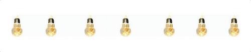 9 Pz Serie Navideña Led Bombillos Tornasol Elige Color 3.8m Luces Nanotorvar3