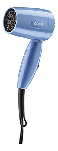 Conair Plegable Secador, Secadora Plegable, Azul, Paquete De