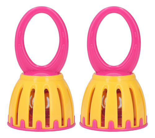 Cascabel Shaker Rattle Toy, 2 Unidades, Con Mango, Con Forma
