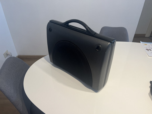 Attache Samsonite Focus Cerradura Combinada Rigido (usado). Negro