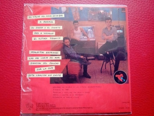 Cd Gabinete Caligari Al Calor Del Amor En Un Bar Tz024 (Usado)