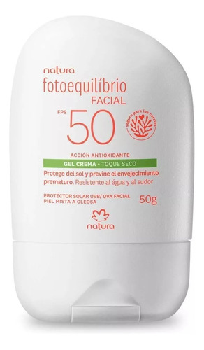 Loción Protectora Facial Fps 50 Natur - mL a $1038