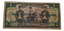 Comprar Antiguo Billete Bolivia Un Boliviano 1911
