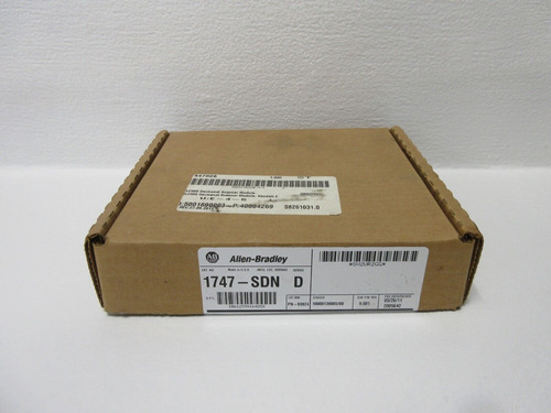 Allen Bradley 1747-sdn Ser. D Sealed Devicenet Scanner M Ssd