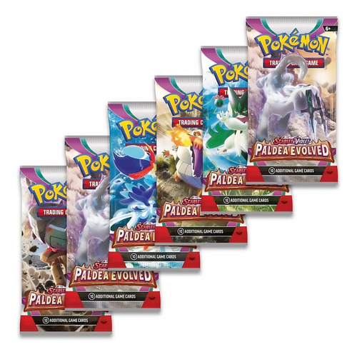 Pokemon Card Game Paldea Evolved Booster Box Ingles C/36 Pzs Paldea Evolved Inglés