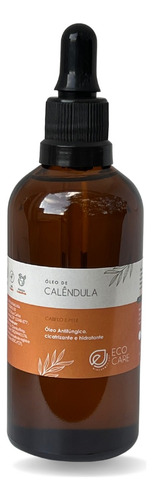  Óleo De Calêndula 100%puro 100ml Fragrância Sem perfume/ natural Tipo de embalagem Vidro Conta Gotas