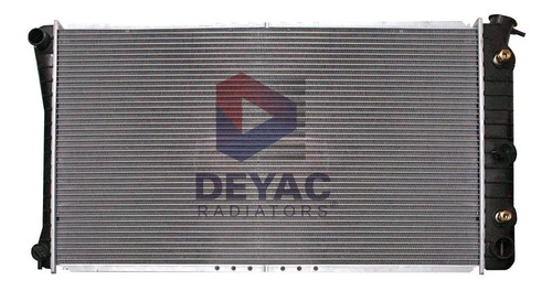 Radiador Pontiac Bonneville 1998 Deyac T/a 26 Mm