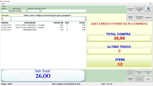 Sistema Com Controle De Comissões