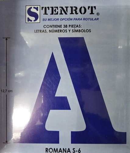 Plantilla Letras Grandes Stencil Gioser Numeros Rotulos Xxl